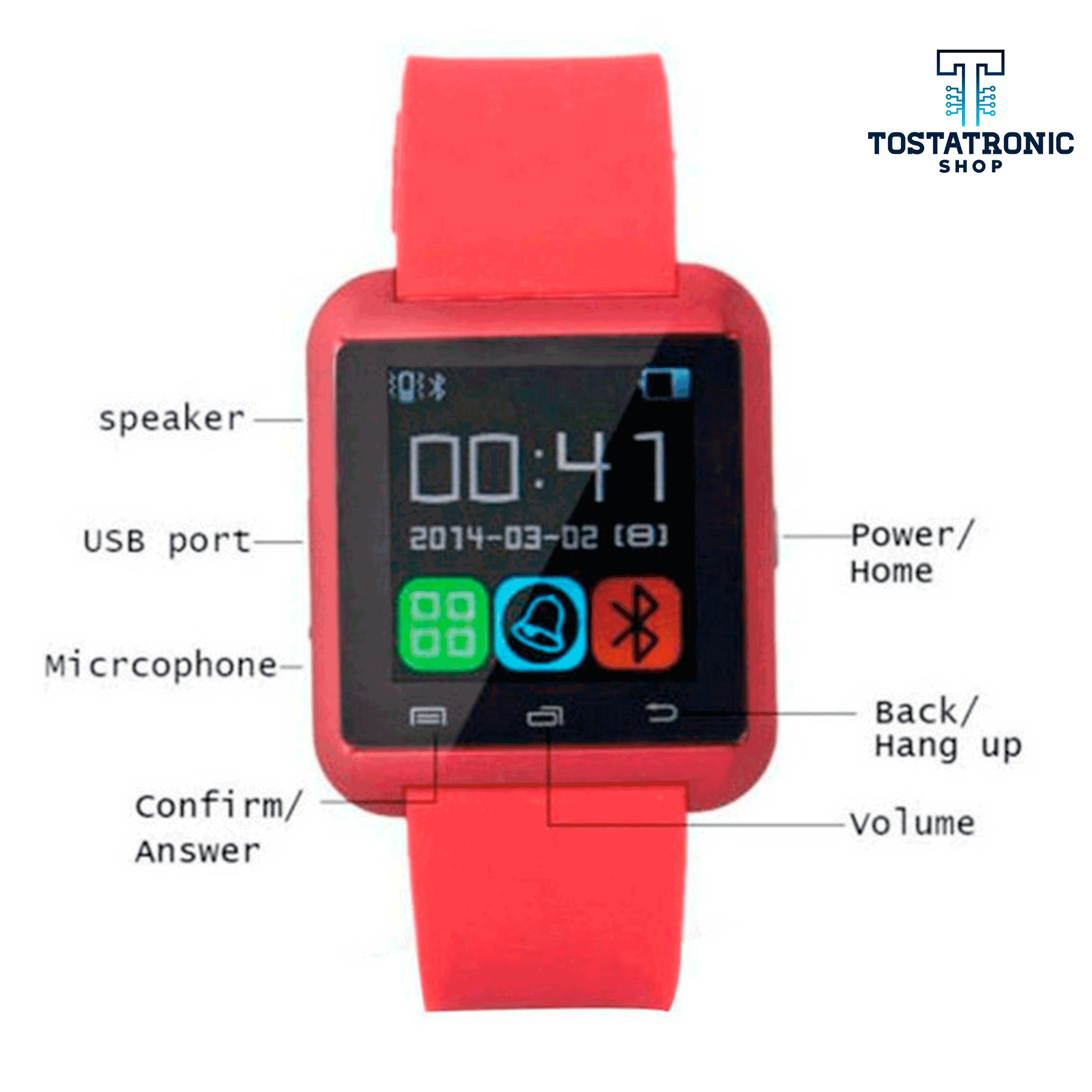 Smartwatch u8 no enciende online