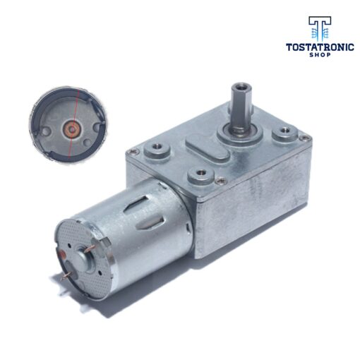 Motorreductor De Alta Torsión Turbo Worm Motor Dc JGY370