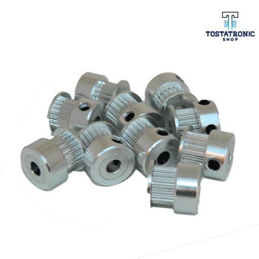 20 Poleas Dentadas 2gt 20 dientes Eje de 5mm