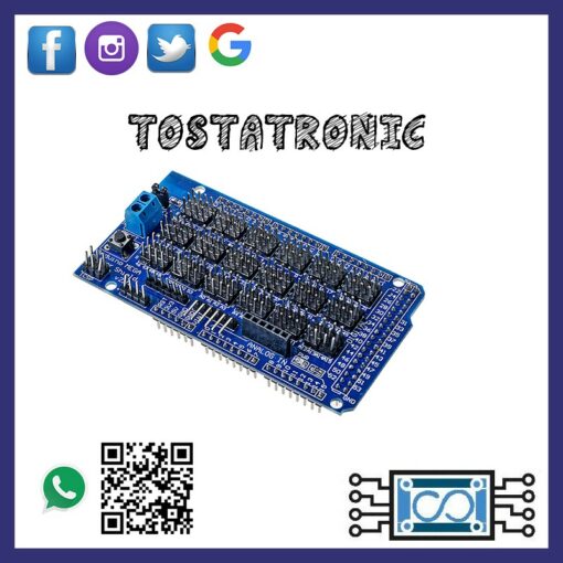 Sensor Shield para Arduino Mega V1.0