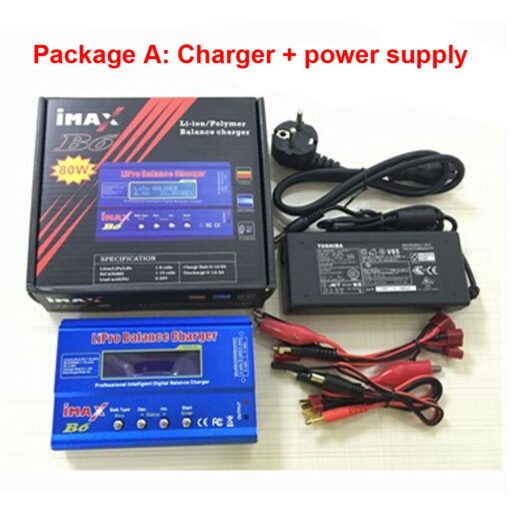 Cargador Inteligente de baterial de lipo IMAX B6 B6A 80w