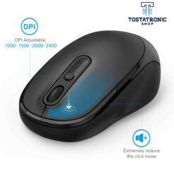 Mouse Inalambrico con conexion USB y Tipo C