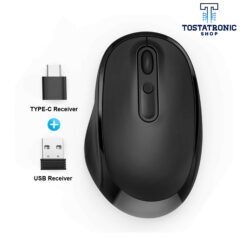 Mouse Inalambrico con conexion USB y Tipo C