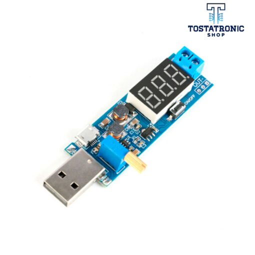 Modulo USB Boost 5V a 9, 12 y 24V