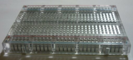 Protoboard 400pts transparente