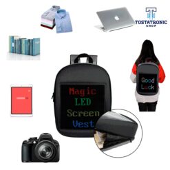 Mochila LED Azul