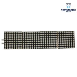 Modulo de 4 Matrices LED 8x8 MAX7219 Verde