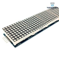 Modulo de 4 Matrices LED 8x8 MAX7219 Azul