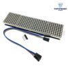 Modulo de 4 Matrices LED 8x8 MAX7219 Azul