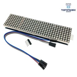 Modulo de 4 Matrices LED 8x8 MAX7219 Azul