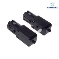Motorreductor Negro 1 Eje 200rpm 40:1