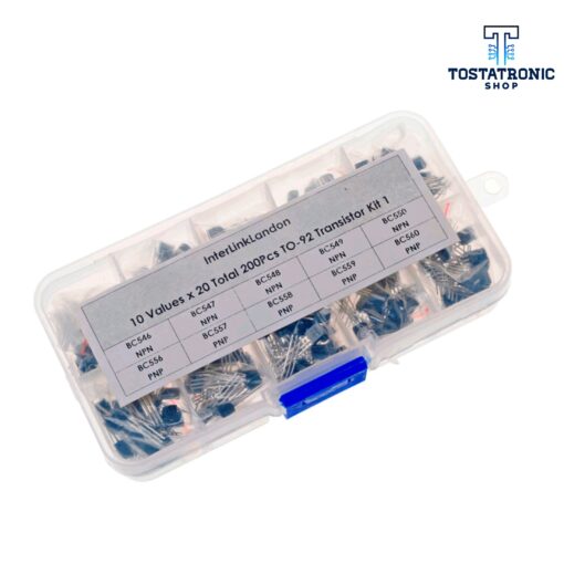 Kit de 200 Transistores TO-92 BC Series