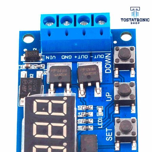 Circuito retardador HCW-M135 con Mosfet Sincornizado