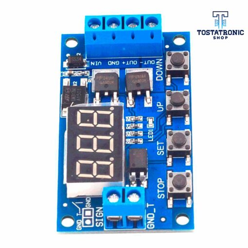 Circuito retardador HCW-M135 con Mosfet Sincornizado