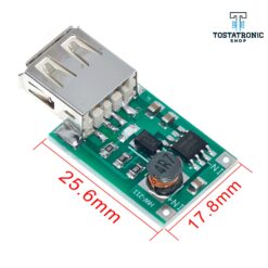 Modulo Boost 2-5V a 5V 1200ma Step-UP Para Carga De Baterias Litio