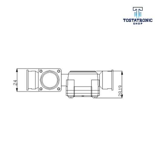 Valvula Solenoide de 2 Puntos Con Sensor De Flujo de Liquido Incorporado