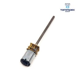 Motor Pololu N20 a 6v de 100RPM Con Tornillo Sin Fin M3*55cm