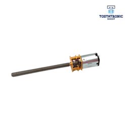 Motor Pololu N20 a 6v de 100RPM Con Tornillo Sin Fin M3*55cm
