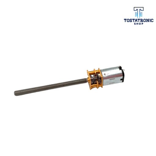 Motor Pololu N20 a 6v de 100RPM Con Tornillo Sin Fin M3*55cm