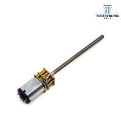 Motor Pololu N20 a 6v de 100RPM Con Tornillo Sin Fin M3*55cm