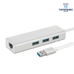 Hub USB 3.0 Con Puerto Gigabit RJ45