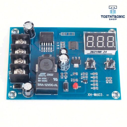 Modulo Controlador De Carga de Baterias Litio 12 A 24v Xh-m603