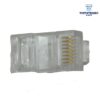 Plug RJ45 de 8 contactos CAT 5e, para cable redondo