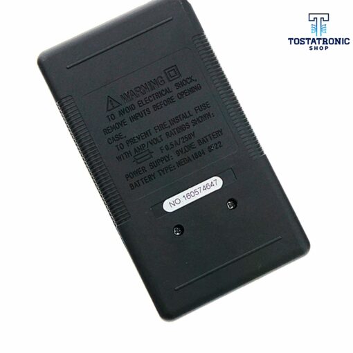 Multimetro Digital DT832 Color Negro