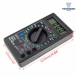 Multimetro Digital DT832 Color Negro