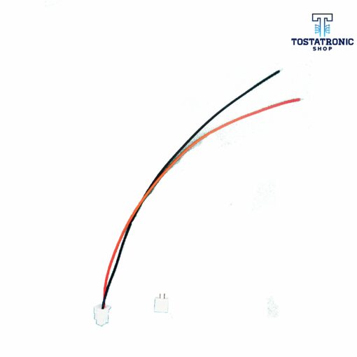 Conector Molex 2 Pines 2.54mm XHB2.54mm Con cable de 20cm (Par, Plug y Jack)