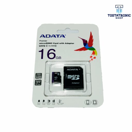 Memoria Micro SD Clase 10 16GB Adata UHS-I