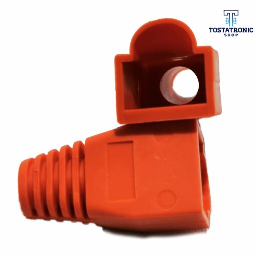 Capucha Protector Para Plug RJ45 Roja