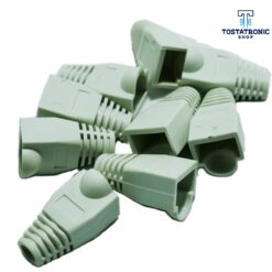 Capucha Protector Para Plug RJ45 Blanca