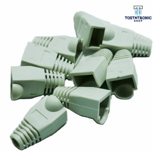 Capucha Protector Para Plug RJ45 Blanca