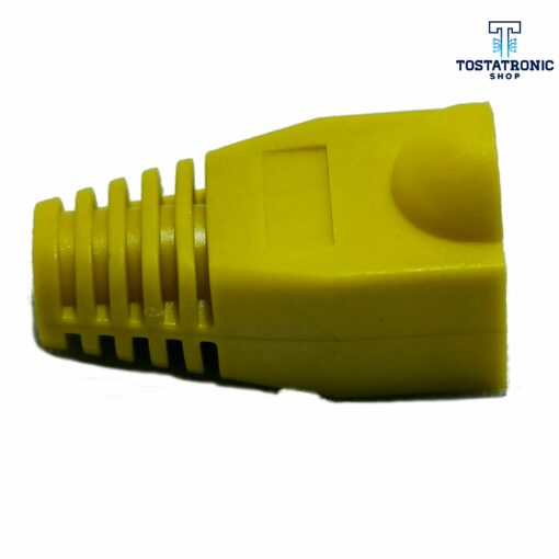 Capucha Protector Para Plug RJ45 Amarilla