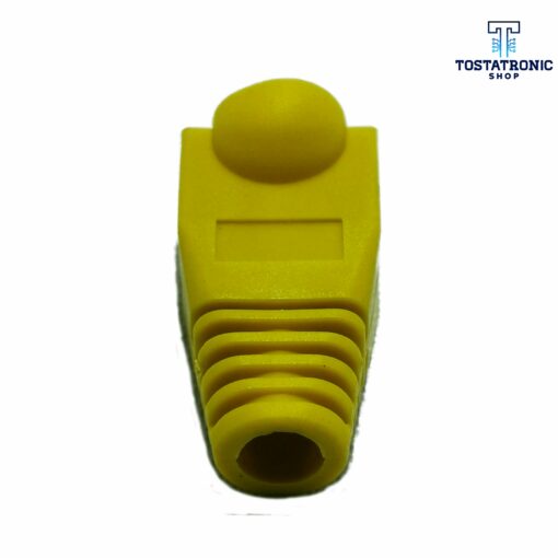 Capucha Protector Para Plug RJ45 Amarilla