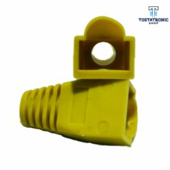 Capucha Protector Para Plug RJ45 Amarilla