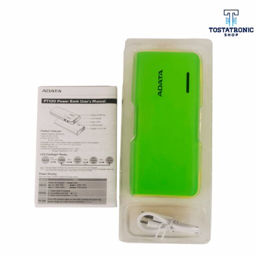 POWERBANK ADATA 10,000mAh APT100-10000M-5V-CGRYL