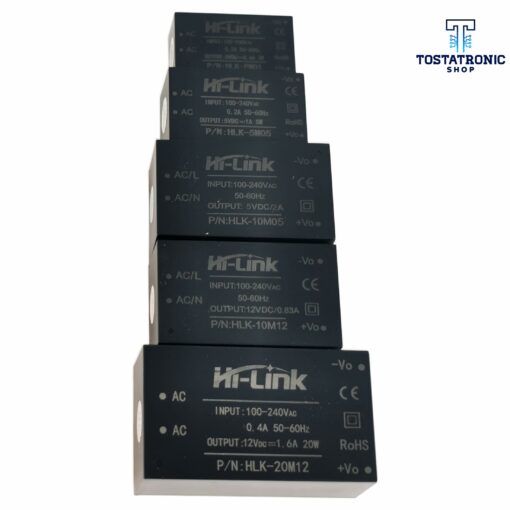 HLK-20M12 Convertidor AC DC Fuente 12V 20W 1.6A