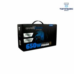 FUENTE DE PODER GAME FACTOR PWR PSG650 650WATTS 80 PLUS Bronze