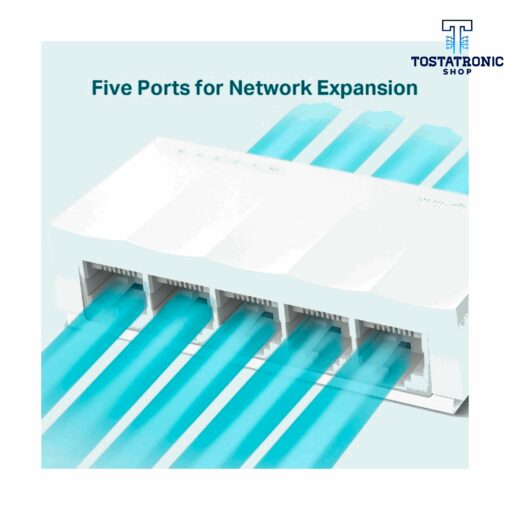 Switch (Conmutador) de 5 Puertos Ethernet TP-Link LiteWave LS1005 5