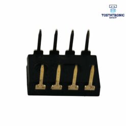 Dip switch 4 Canales Negro Con Pin Largo