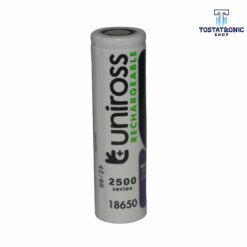 Pila 18650 3.7V 2500mAh 8.88wh Uniross