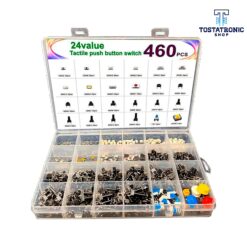 Kit de 460 Piezas De Push button y Switches