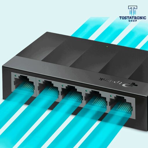 Switch (Conmutador) de 5 Puertos Ethernet TP-Link LiteWave LS1005G 10/100/1000MBPS