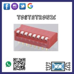 Dip switch 8 canales