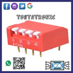Dip switch 4 canales