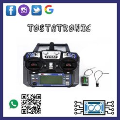 Control remoto para aeromoelismo FS-i6+