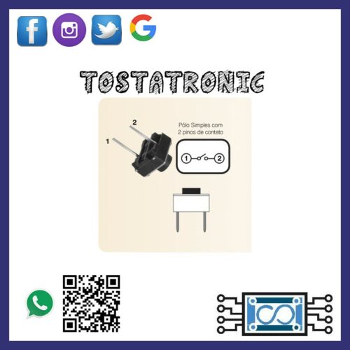 Push button NA (normalmente abierto) – Tostatronic