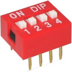 Dip switch 4 canales